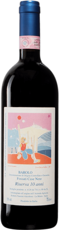 447,95 € Free Shipping | Red wine Roberto Voerzio Casa Nere Reserve D.O.C.G. Barolo Piemonte Italy Nebbiolo 10 Years Bottle 75 cl