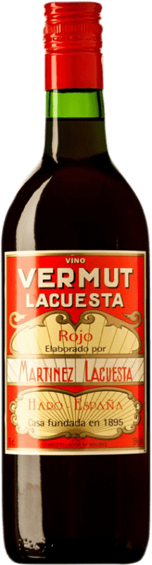 8,95 € Envío gratis | Vermut Martínez Lacuesta Rojo España Botella 70 cl