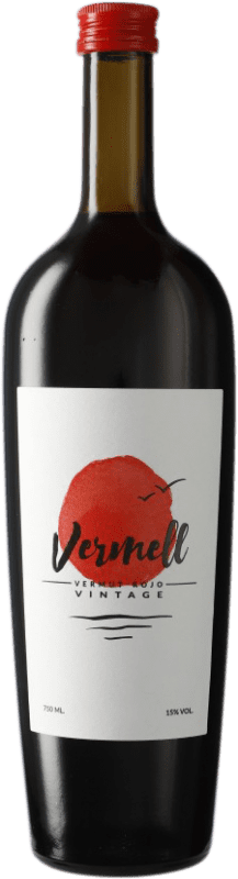 10,95 € Kostenloser Versand | Wermut Vermell Rojo Valencianische Gemeinschaft Spanien Flasche 70 cl