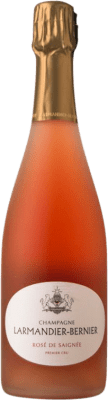 129,95 € Envío gratis | Espumoso rosado Larmandier Bernier Rosé de Saignée A.O.C. Champagne Champagne Francia Pinot Negro Botella 75 cl