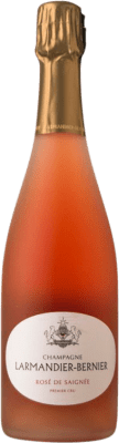 129,95 € 免费送货 | 玫瑰气泡酒 Larmandier Bernier Rosé de Saignée A.O.C. Champagne 香槟酒 法国 Pinot Black 瓶子 75 cl