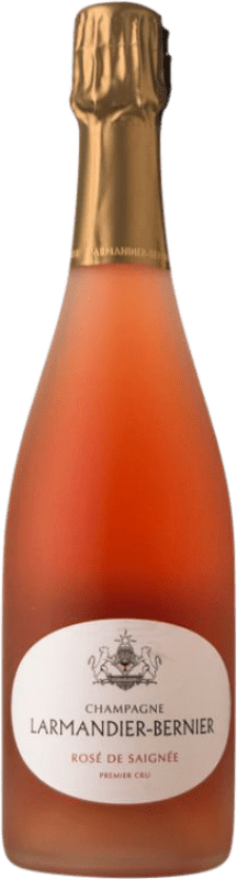 129,95 € Envio grátis | Espumante rosé Larmandier Bernier Rosé de Saignée A.O.C. Champagne Champagne França Pinot Preto Garrafa 75 cl