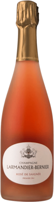 129,95 € 免费送货 | 玫瑰气泡酒 Larmandier Bernier Rosé de Saignée A.O.C. Champagne 香槟酒 法国 Pinot Black 瓶子 75 cl