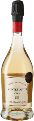 49,95 € 送料無料 | ロゼスパークリングワイン Cava Montesquius Rosé Doré D.O. Cava スペイン ボトル 75 cl