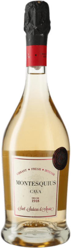 39,95 € Envoi gratuit | Vin Mousseux Rosé Cava Montesquius Doré Rosé D.O. Cava Espagne 75 cl