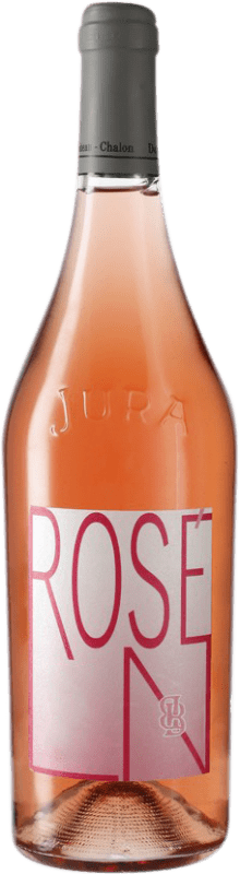 21,95 € Envío gratis | Vino Rosado Berthet-Bondet Rosé LN A.O.C. Côtes du Jura Francia Pinot Negro, Poulsard Eco Ecológico Botella 75 cl