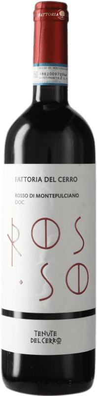 13,95 € 免费送货 | 红酒 Fattoria del Cerro Rosso D.O.C.G. Vino Nobile di Montepulciano 托斯卡纳 意大利 Sangiovese, Mammolo 瓶子 75 cl