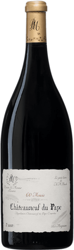779,95 € Free Shipping | Red wine Rotem & Mounir Saouma Rouge Le Petit Livre d'A.M. Bach A.O.C. Châteauneuf-du-Pape France Grenache Magnum Bottle 1,5 L