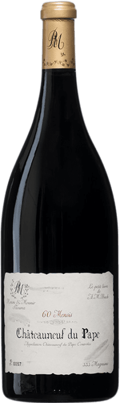 815,95 € Free Shipping | Red wine Rotem & Mounir Saouma Rouge Le Petit Livre d'A.M. Bach A.O.C. Châteauneuf-du-Pape France Grenache Magnum Bottle 1,5 L