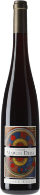 29,95 € Kostenloser Versand | Rotwein Marcel Deiss Rouge A.O.C. Alsace Elsass Frankreich Pinot Schwarz Flasche 75 cl