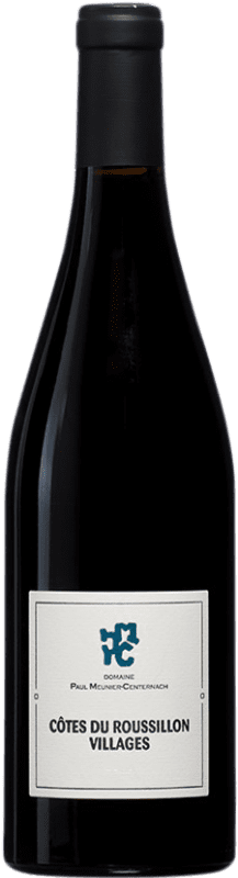 39,95 € 送料無料 | 赤ワイン Meunier-Centernach Rouge A.O.C. Côtes du Roussillon ラングドックルシヨン フランス Syrah, Grenache, Carignan, Grenache Hairy ボトル 75 cl