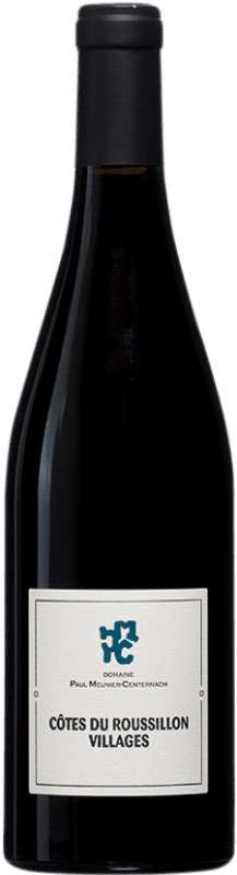 29,95 € Kostenloser Versand | Rotwein Meunier-Centernach A.O.C. Côtes du Roussillon Languedoc-Roussillon Frankreich Syrah, Garnacha — Grenache, Cariñena — Carignan Flasche 75 cl