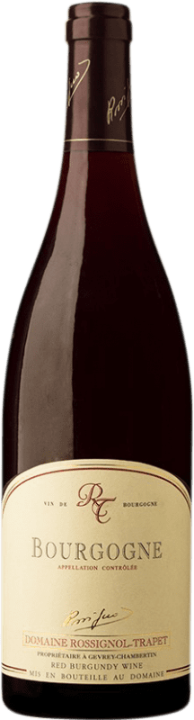 39,95 € Envio grátis | Vinho tinto Rossignol-Trapet Rouge A.O.C. Bourgogne Borgonha França Pinot Preto Garrafa 75 cl