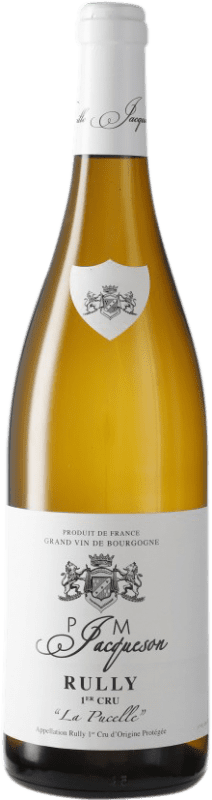 28,95 € Бесплатная доставка | Белое вино Paul Jacqueson Rully La Pucelle Côte Chalonnaise A.O.C. Bourgogne Бургундия Франция бутылка 75 cl