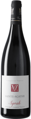 49,95 € Envío gratis | Vino tinto Georges-Vernay Sainte-Agathe A.O.C. Côtes du Rhône Francia Syrah Botella 75 cl