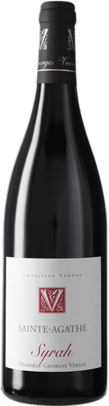 49,95 € Бесплатная доставка | Красное вино Georges-Vernay Sainte-Agathe A.O.C. Côtes du Rhône Франция Syrah бутылка 75 cl