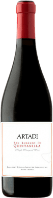 59,95 € 免费送货 | 红酒 Artadi San Lorenzo de Quintanilla D.O.Ca. Rioja 西班牙 Tempranillo 瓶子 75 cl