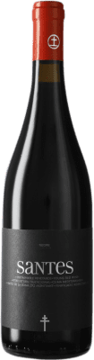 12,95 € Free Shipping | Red Wine Portal del Montsant Santes Young D.O. Catalunya Catalonia Spain Tempranillo 75 cl