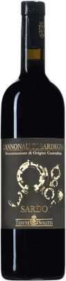 15,95 € Envio grátis | Vinho Tinto Tenuta Soletta Sardo I.G.T. Sardegna Sardenha Itália Cannonau 75 cl