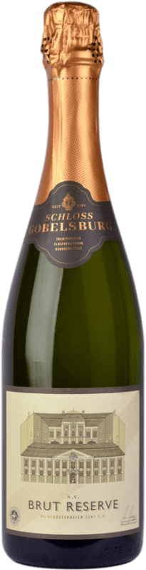 39,95 € 免费送货 | 白起泡酒 Schloss Gobelsburg 香槟 预订 I.G. Kamptal 坎普谷 奥地利 Pinot Black, Riesling, Grüner Veltliner 瓶子 75 cl