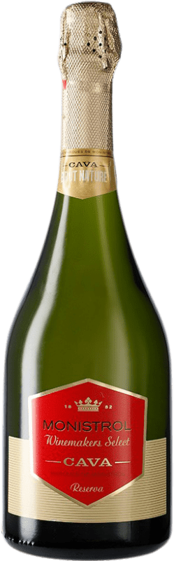 4,95 € Spedizione Gratuita | Spumante bianco Marqués de Monistrol Seleccio Especial D.O. Cava Spagna Macabeo, Xarel·lo, Chardonnay, Parellada Bottiglia 75 cl