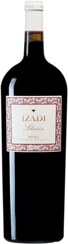 24,95 € Kostenloser Versand | Rotwein Izadi Auswahl Reserve — Gereift D.O.Ca. Rioja Spanien Tempranillo, Graciano Magnumflasche 1,5 L