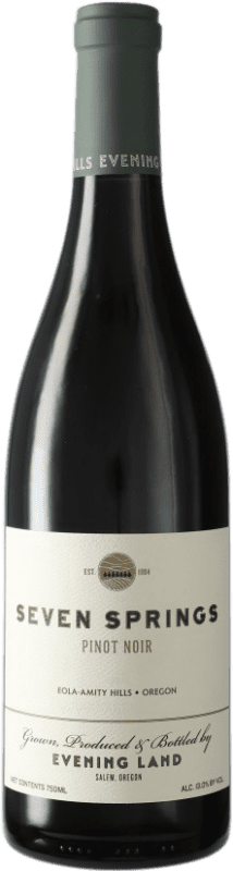 71,95 € 免费送货 | 红葡萄酒 Evening Land Seven Springs Oregon 美国 Pinot Noir — 黑皮诺 75 cl