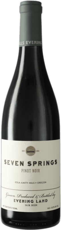 67,95 € Бесплатная доставка | Красное вино Evening Land Seven Springs Oregon Соединенные Штаты Pinot Black бутылка 75 cl
