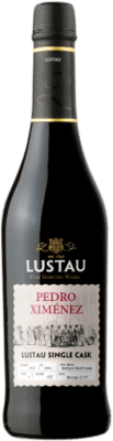 69,95 € Бесплатная доставка | Крепленое вино Lustau Single Cask D.O. Jerez-Xérès-Sherry Андалусия Испания Pedro Ximénez бутылка Medium 50 cl