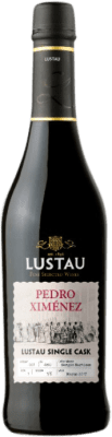 69,95 € 送料無料 | 酒精強化ワイン Lustau Single Cask — シングルバレル D.O. Jerez-Xérès-Sherry アンダルシア スペイン Pedro Ximénez ミディアムボトル 50 cl