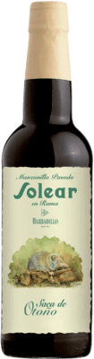 15,95 € Envío gratis | Vino generoso Barbadillo Solear en Rama D.O. Manzanilla-Sanlúcar de Barrameda Sanlúcar de Barrameda España Palomino Fino Media Botella 37 cl