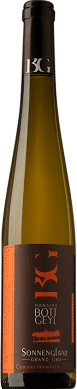 31,95 € Envio grátis | Vinho branco Bott-Geyl Sonnenglanz V.T. A.O.C. Alsace Alsácia França Gewürztraminer Garrafa Medium 50 cl