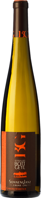 38,95 € Бесплатная доставка | Белое вино Domaine Bott-Geyl Sonnenglanz A.O.C. Alsace Grand Cru Эльзас Франция Gewürztraminer бутылка 75 cl