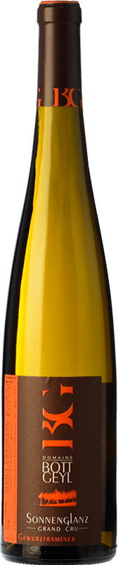 49,95 € Envio grátis | Vinho branco Bott-Geyl Sonnenglanz A.O.C. Alsace Grand Cru Alsácia França Gewürztraminer Garrafa 75 cl