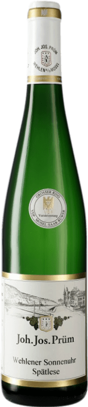 246,95 € Envio grátis | Vinho Branco Joh. Jos. Prum Spätlese — VT Vindima Tardia, Sonnenuhr Q.b.A. Mosel Alemanha Riesling 75 cl