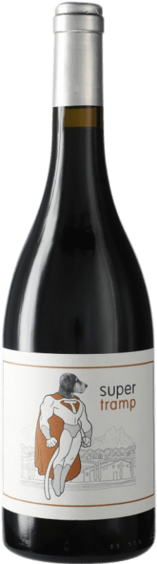 29,95 € Free Shipping | Red wine Can Grau Vell Super Tramp D.O. Catalunya Catalonia Spain Bottle 75 cl