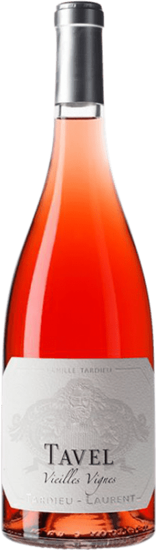 14,95 € 免费送货 | 桃红葡萄酒 Tardieu-Laurent Tavel VV Vieilles Vignes — 老藤 A.O.C. Côtes du Rhône 法国 Syrah — 西拉, Garnacha — 歌海娜, Cinsault — 珍梭 瓶装 75 cl