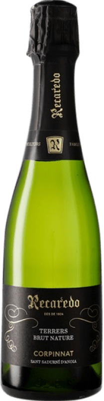 15,95 € Envoi gratuit | Vin Mousseux Blanc Recaredo Terrers Brut Nature Grande Réserve D.O. Cava Espagne Eco — Biologique Demi-Bouteille 37 cl