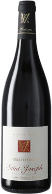 64,95 € Envio grátis | Vinho tinto Georges-Vernay Terres D'Encre A.O.C. Saint-Joseph França Syrah Garrafa 75 cl