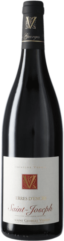 67,95 € Envio grátis | Vinho tinto Georges-Vernay Terres D'Encre A.O.C. Saint-Joseph França Syrah Garrafa 75 cl