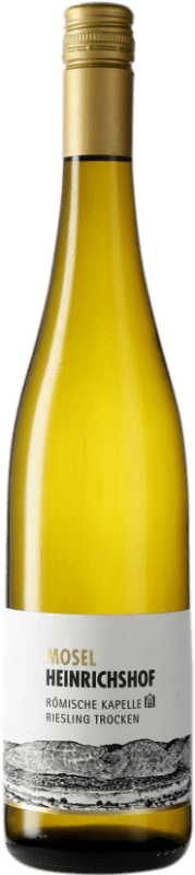 12,95 € Envío gratis | Vino blanco Heinrichshof Komel Kappelle Seco Q.b.A. Mosel Alemania Riesling Botella 75 cl