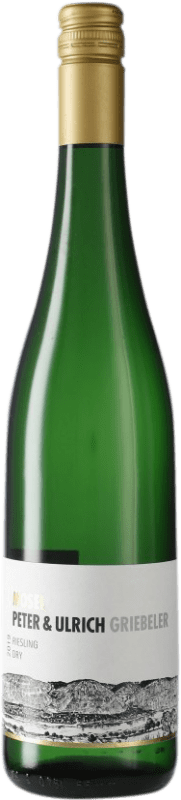 16,95 € 送料無料 | 白ワイン Heinrichshof Peter & Ulrich ドライ Q.b.A. Mosel ドイツ Riesling ボトル 75 cl