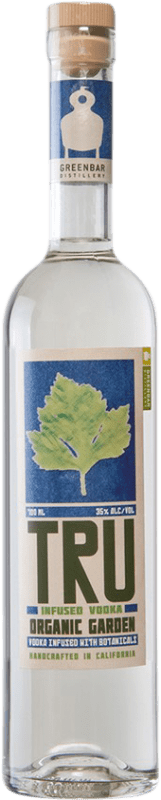 39,95 € Spedizione Gratuita | Vodka Greenbar Tru Garden stati Uniti Bottiglia 70 cl