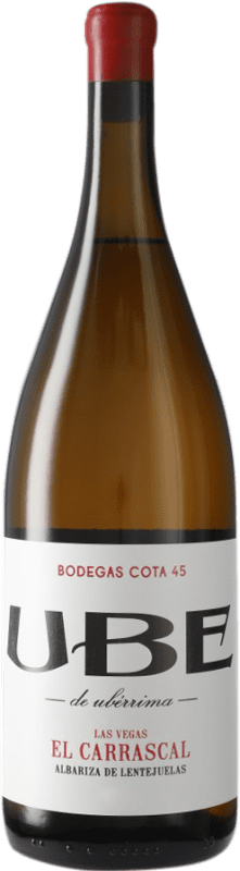 94,95 € Envio grátis | Vinho branco Ramiro Ibañez Ube Carrascal I.G.P. Vino de la Tierra de Cádiz Andaluzia Espanha Palomino Fino Garrafa Magnum 1,5 L
