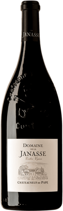 204,95 € Envío gratis | Vino Tinto Domaine La Janasse VV Vieilles Vignes — Viñas Viejas A.O.C. Châteauneuf-du-Pape Francia Syrah, Garnacha, Mourvèdre Eco — Ecológico Botella Magnum 1,5 L