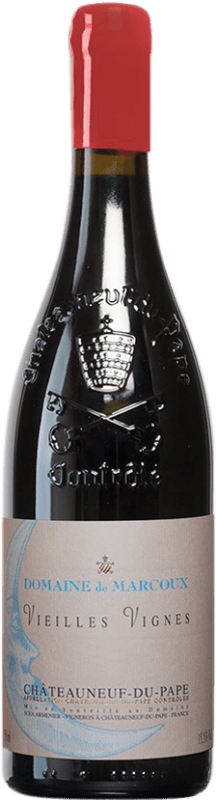 144,95 € Spedizione Gratuita | Vino rosso Domaine de Marcoux V.V. A.O.C. Châteauneuf-du-Pape Francia Grenache Bottiglia 75 cl