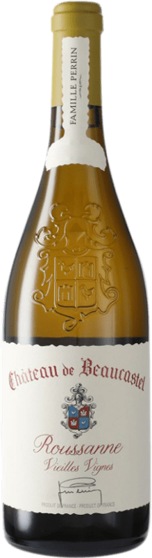 243,95 € Бесплатная доставка | Белое вино Famille Perrin Château de Beaucastel VV Vieilles Vignes — Старые лозы A.O.C. Châteauneuf-du-Pape Рона Франция Roussanne — Руссан Бутылка 75 cl