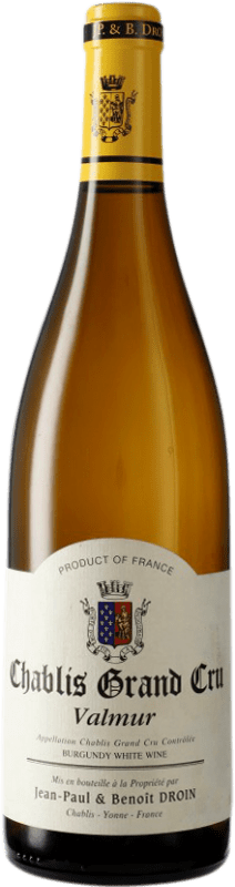 51,95 € Envío gratis | Vino blanco Jean-Paul & Benoît Droin Valmur A.O.C. Chablis Grand Cru Borgoña Francia Botella 75 cl