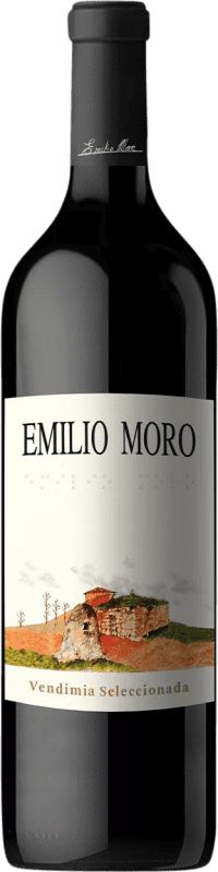 32,95 € Envío gratis | Vino tinto Emilio Moro Vendimia Seleccionada D.O. Ribera del Duero Castilla y León España Tempranillo Botella 75 cl