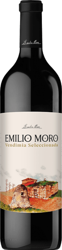 39,95 € Spedizione Gratuita | Vino rosso Emilio Moro Vendimia Seleccionada D.O. Ribera del Duero Castilla y León Spagna Tempranillo Bottiglia 75 cl